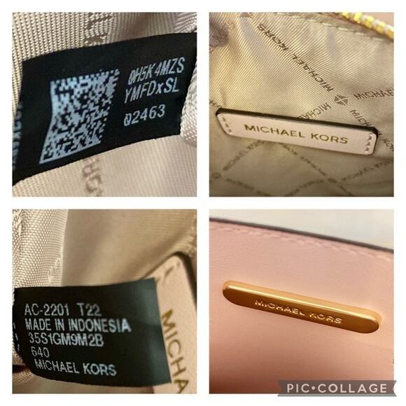 Michael Kors purse mercer Hope messenger crossbody bag pink - Picture 8 of 12